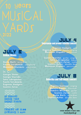 Events of Musical yards 2022